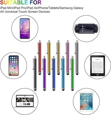 Immagine prodotto di Stilus universali touchscreen per tablet, iPad Mini, iPad Pro, iPad Air, smartphone, Galaxy 10