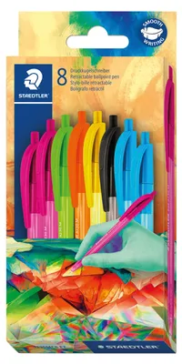Obrázek produktu pro Staedtler ball 4230 M, Spona, Různé barvy, 8 kusů