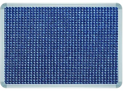 Produktbild von Stellwandtafel exclusiv Textil B1200xH2000xT22mm blau