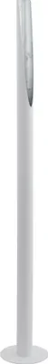Produktbild von EGLO Stehlampe Barbotto, 1 flammige Standleuchte, Stablampe aus Stahl, Farbe: Weiß, silber, Fassung: GU10, inkl. Trittschalter