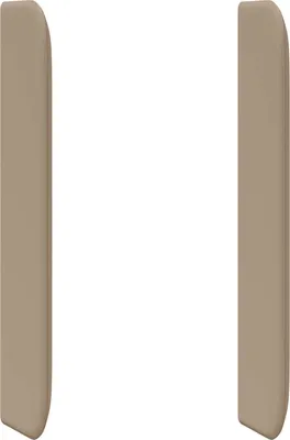 Image de Oreille de tête de lit Marron 80 x 16 x 4 cm PVC