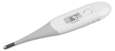 Obrázek produktu pro Medisana 23410, Kontaktní teploměr, Šedá, Bílá, Podpaží, Knoflíky, 32 - 42,9 °C, 185 mm