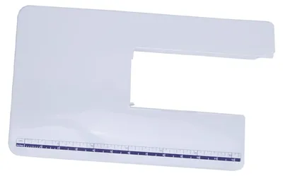 Image de Table d'extension pour machine à coudre en plastique robuste, résistant à l'usure et flexible