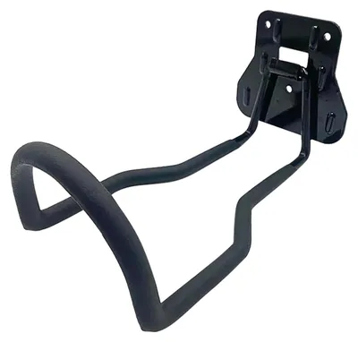 Imagen del producto de TRANKIELO® - Soporte de pared para manguera metálico - Soporte para manguera de jardín - Diseño duradero y práctico