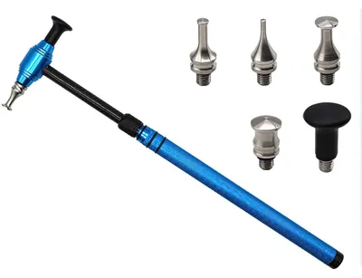 Productafbeelding van Deukgereedschap Telescopisch - Reparatiegereedschap - Hamer met 5 Knock-Down-Koppen - Lakvrije Deukverwijderingsset - Aluminiumlegering - Nauwkeurige Aanpassing - Deukverwijderaar