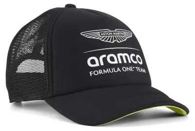 Image de Casquette de camionneur Aston Martin, noire