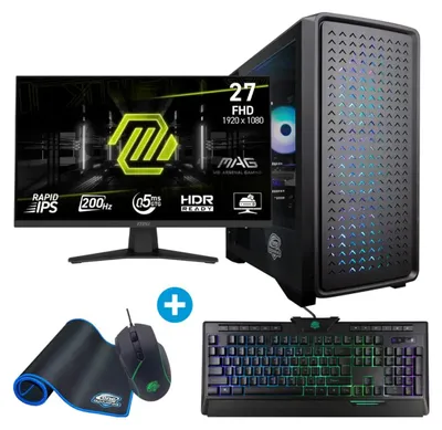 Produktbild von Gaming Komplett-PC IN696 - Core i5-14600KF - RTX 5070 - 480 GB NVMe - 16GB RAM - Win11