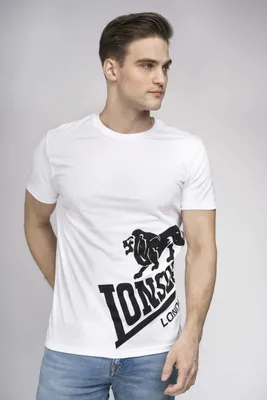 Image de T-shirt homme coupe regular DEREHAM White XXL Lonsdale