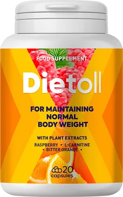 Produktbild von Dietoll 20 kapslí | Doplněk stravy