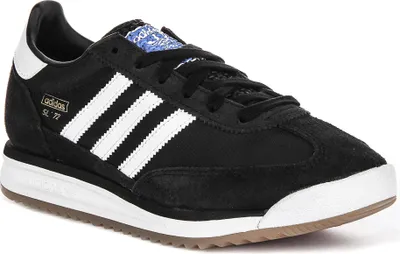 Produktbild von Adidas SL 72 RS Turnschuhe in Schwarz Weiß – 5.5 UK - 38 2/3 EU - 6 US / Black White