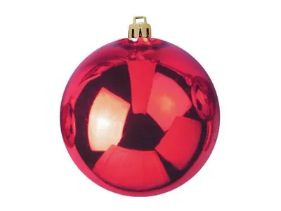 Imagen del producto de Dekokugel de 30 cm, color rojo