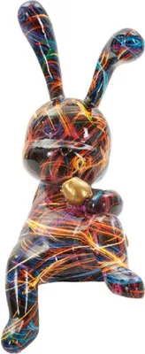 Produktbild von Mauro Ferretti Dekofigur Coniglietto Psyco 21,5x10x22 cm