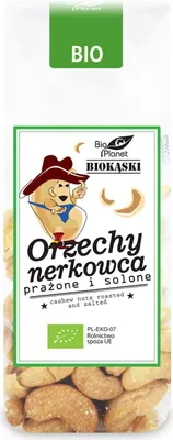 Obrázok produktu pre KEŠU ORIECHY PRAŽENÉ A SOLENÉ,100 g -PLANET