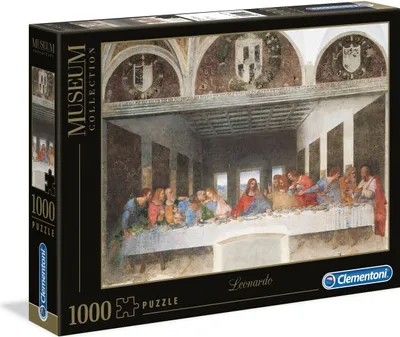 Zdjęcie produktu dla Clementoni puzzle 1000 Museum The Last Supper 31447
