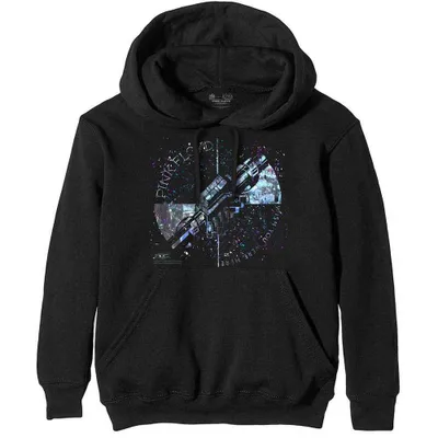 Produktbild von Pink Floyd Machine Greeting Blue Black M Hoodie