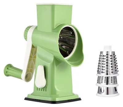 Image de Coupe-légumes portable avec lames en acier inoxydable pour la cuisine