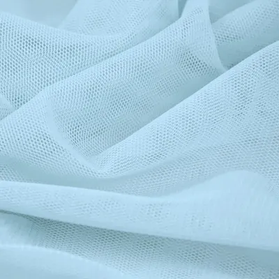 Produktbild von Tüll weich - eisblau