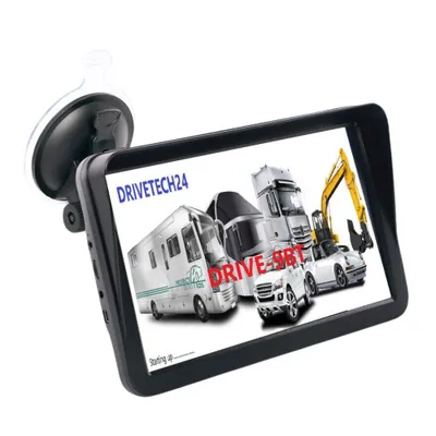 Produktbild von großes 9 Zoll GPS Navigationsgerät DRIVE-9BT mit Bluetooth für LKW PKW Wohnmobil - lebenslange Updates