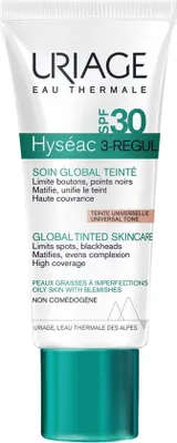 Produktbild von Uriage Hyséac 3-Regul, Tube, Creme, Problemhaut, Mattierend, Schutz, Alle Hauttöne, Beige