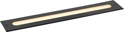 Zdjęcie produktu dla Nowoczesny klosz ogrodowy czarny 50 cm z LED IP65 - Eline