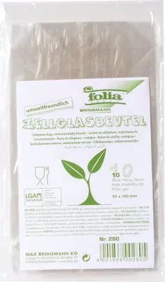 Immagine prodotto di Folia 280 sacchetti in cellophane - 9,5 x 16 cm, 10 pezzi(T)