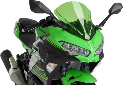 Immagine prodotto di Cupolino PUIG z-racing verde 400x335mm per Kawasaki