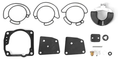 Image de Kit de carburateur et accessoires adaptés aux moteurs Johnson Evinrude V4 et V6 (90 à 175 ch)
