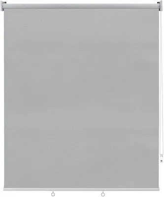Obrázek produktu pro Vertikální venkovní markýza pro balkon, ochrana proti slunci | Šedá barva | 100 x 240 cm