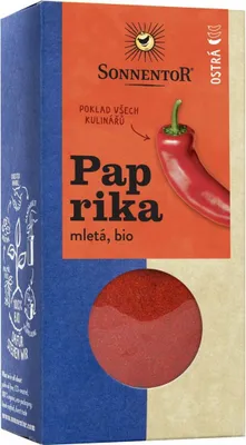 Obrázek produktu pro Sonnentor 00669, Práškové koření, 50 g, Pálivá paprika, Krabice