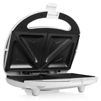 Produktbild von Tristar SA-3052 Sandwich-Maker, Weiß, Kunststoff, Fertig, 0,7 m, 215 x 120 mm, 750 W