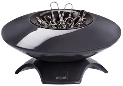 Produktbild von SIGEL SA161 Klammernspender Eyestyle, dunkelgrau