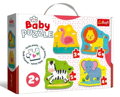 Produktbild von Trefl - Puzzle, Tiere bei Einer Safari