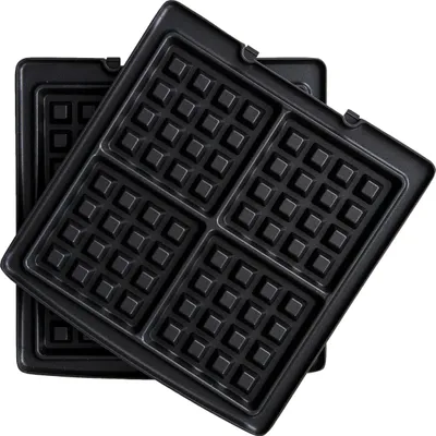 Produktbild von Solis Waffelplatte, Waffel Aufsatz für Solis Grill & More 7952, 2 Aufsätze,