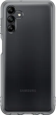 Immagine prodotto di Samsung EF-QA047TBEGWW Custodia per cellulare 16,5 cm (6,5") Cover nera, trasparente