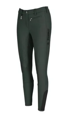 Produktbild von Pikeur Damenreithose " LUCINDA GRIP ", Reithose mit Vollgrip, Fullgriphose Größe - 76 Farbe - dark green