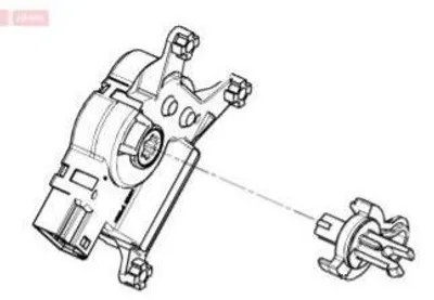 Produktbild von DENSO Bedienelement Klimaanlage Bedienelement Klimaanlage DAT23012 für RENAULT MASTER III Kasten (FV) 105g