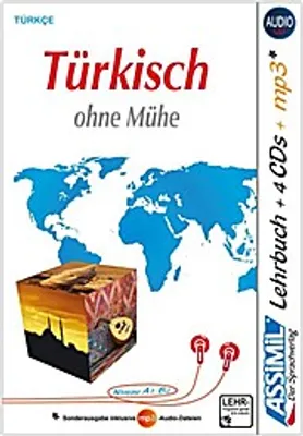 Obrázok produktu pre ASSiMiL Türkisch ohne Mühe. Lehrbuch, 4 Audio-CDs, 1 mp3-CD