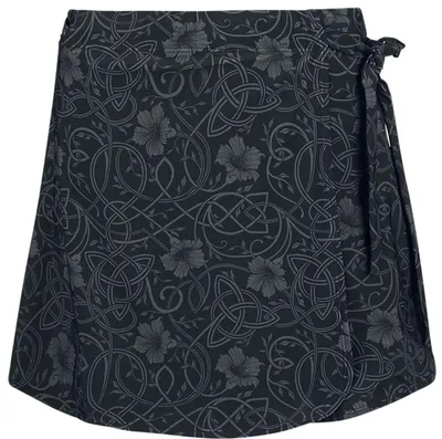 Produktbild von Black Premium by EMP Damen schwarzer Baderock mit Gummizug M