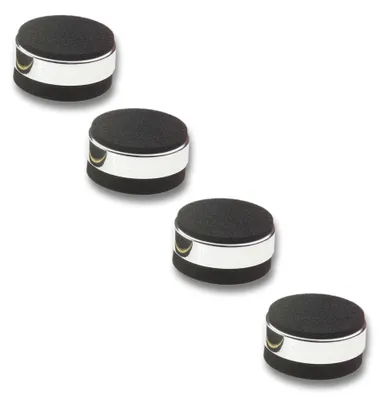 Productafbeelding van in-akustik Star Mini Absorber, chromen set, 4 stuks
