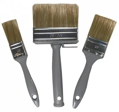 Produktbild von 3-teiliges Pinselset - ideal für Holzbearbeitung - Set aus 3 Teilen