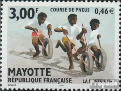 Produktbild von Briefmarken Mayotte 2000 Mi 85 (kompl.Ausg.) postfrisch Ringelrennen