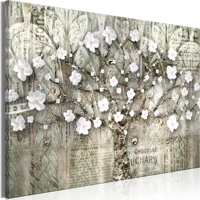 Zdjęcie produktu dla Nowoczesna fototapeta ścienna b-A-0805-b-a (120x80 cm) - 1 szt. obrazy fotografia na płótnie fotoobraz dekoracja obrazy na ścianę art print DRZEWO ŻYCIA