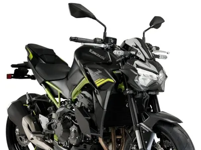 Zdjęcie produktu dla PUIG 20284N Naked Side Spoiler pasuje do KAWASAKI Z900 Czarny