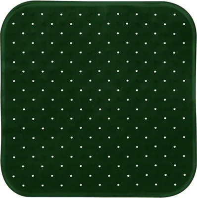 Produktbild von MSV Rutschfeste Dusch-/Badematte Bad - Gummi - grun - 54 x 54 cm
