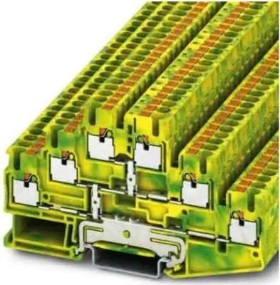 Image de Phoenix Contact Bloc de jonction pour conducteur de protection PT 2,5-3PE 3210525