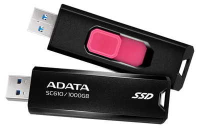 Produktbild von SC610 1000 GB, Externe SSD (schwarz, USB-A 3.2 Gen 2)