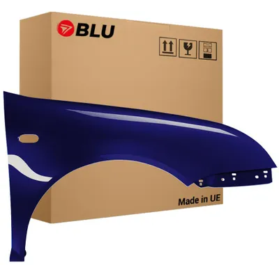Obrázek produktu pro BLU Blatník náhrada pro Volkswagen Bora 1J1 1J6 LA5G Pravý Modrý PerlBlau | 1998-2005 | Přední | Lakovaný | Připravený k montáži, Obrázek vytvořený pomocí AI