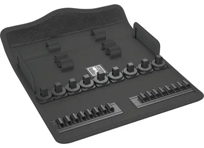 Produktbild von 9462 Textile Box für 8003 Zyklop B 29, leer (schwarz, für Knarren- und Steckschlüssel-Satz)