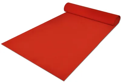 Obrázok produktu pre vidaXL Koberec Červený 1 x 5 m Polyester