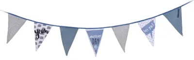 Immagine prodotto di Decorazione per bambini da appendere 260 cm, ghirlanda di bandiere, blu